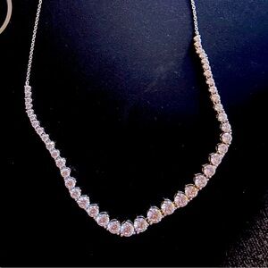 Touchstone crystal necklace